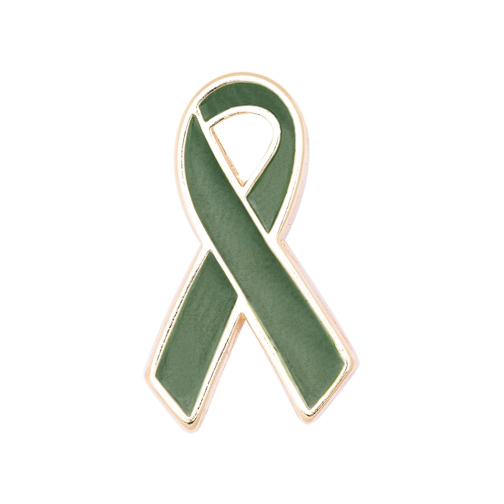 Pin Laço Verde Dourado-PINPIOULCVD